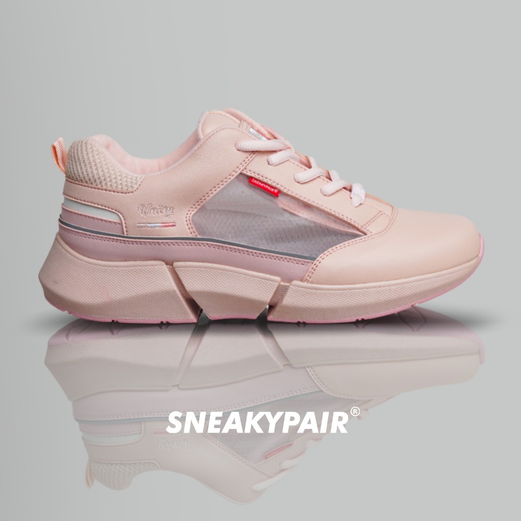 SNEAKYPAIR Unity Peachblush Sepatu Wanita Sneakers Sport Shoes