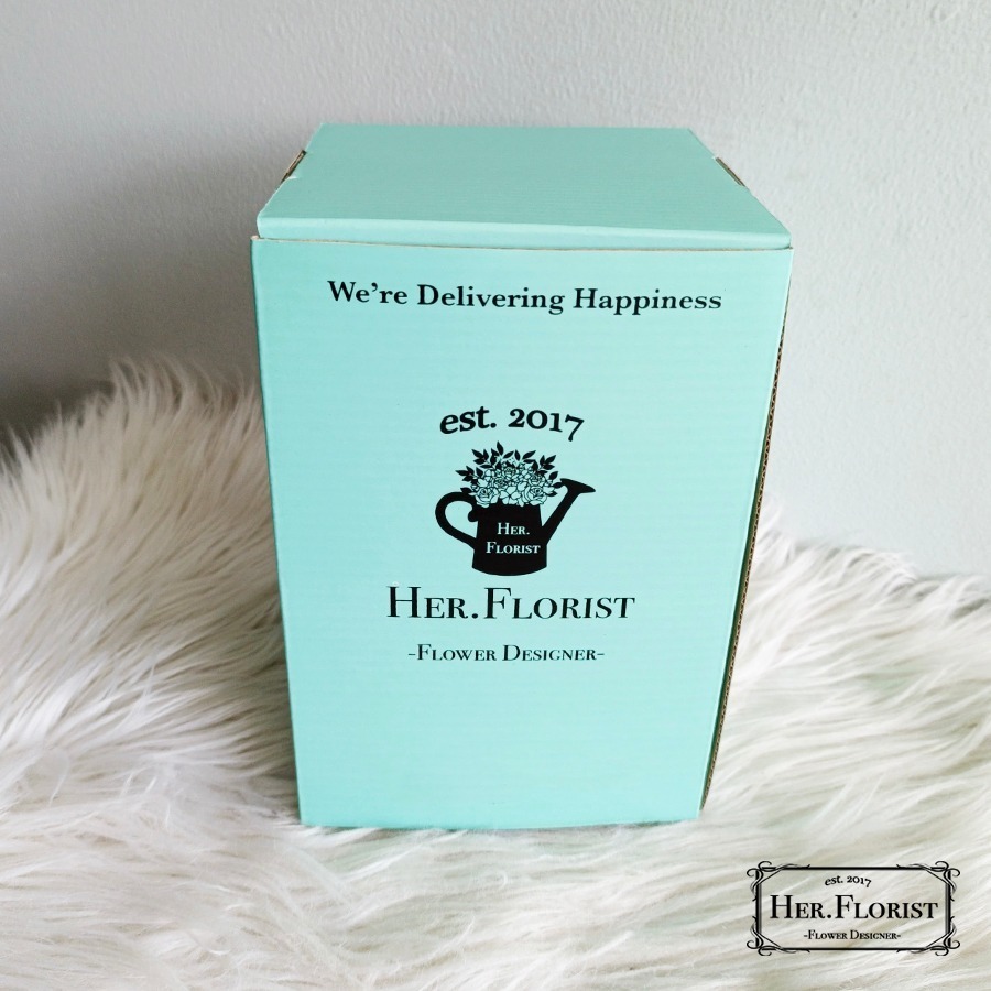 

HER.FLORIST [EXTRA] KARDUS NEW, Box Bunga khusus, Kotak Khusus pengiriman, Bubble Wrap