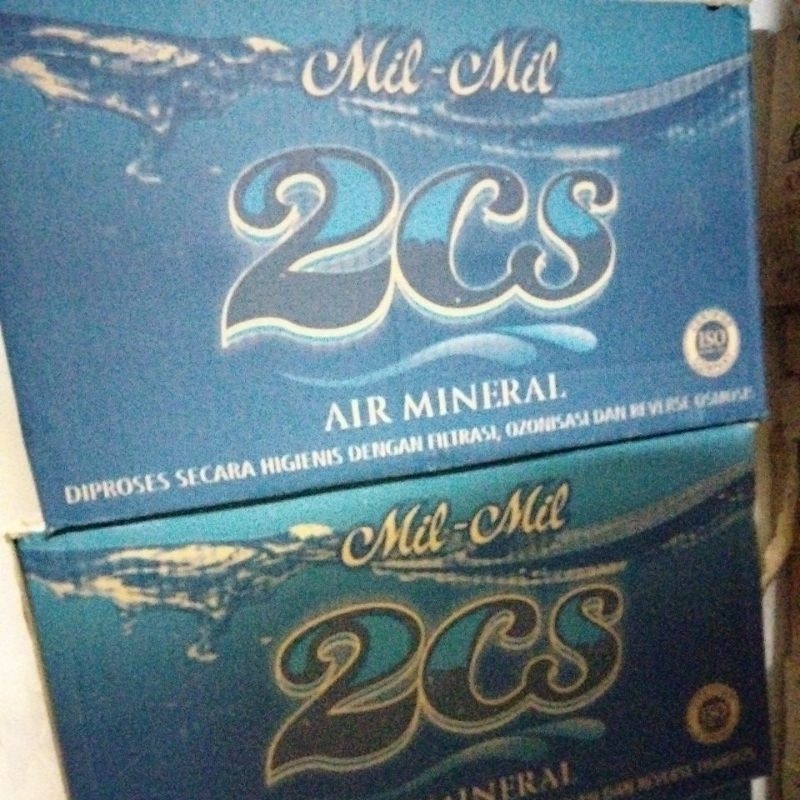

Air Mineral Gelas 220ml 2 CS