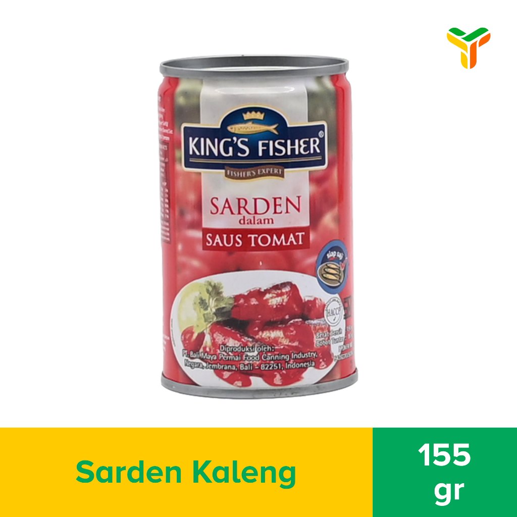 

Kings Fisher Sardines 155 Gr
