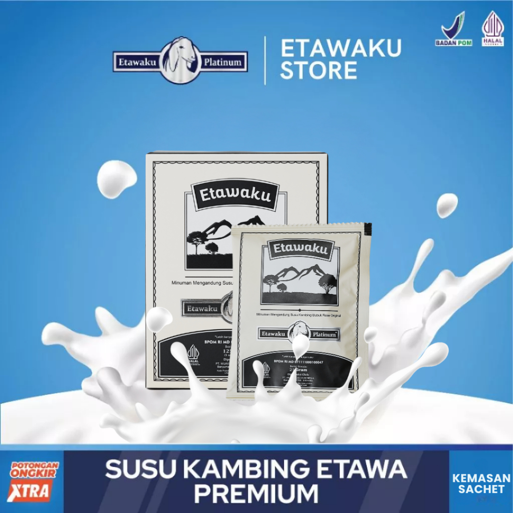 

Etawaku Platinum Sachet Susu Etawa Atasi Asma Original Paket Hemat