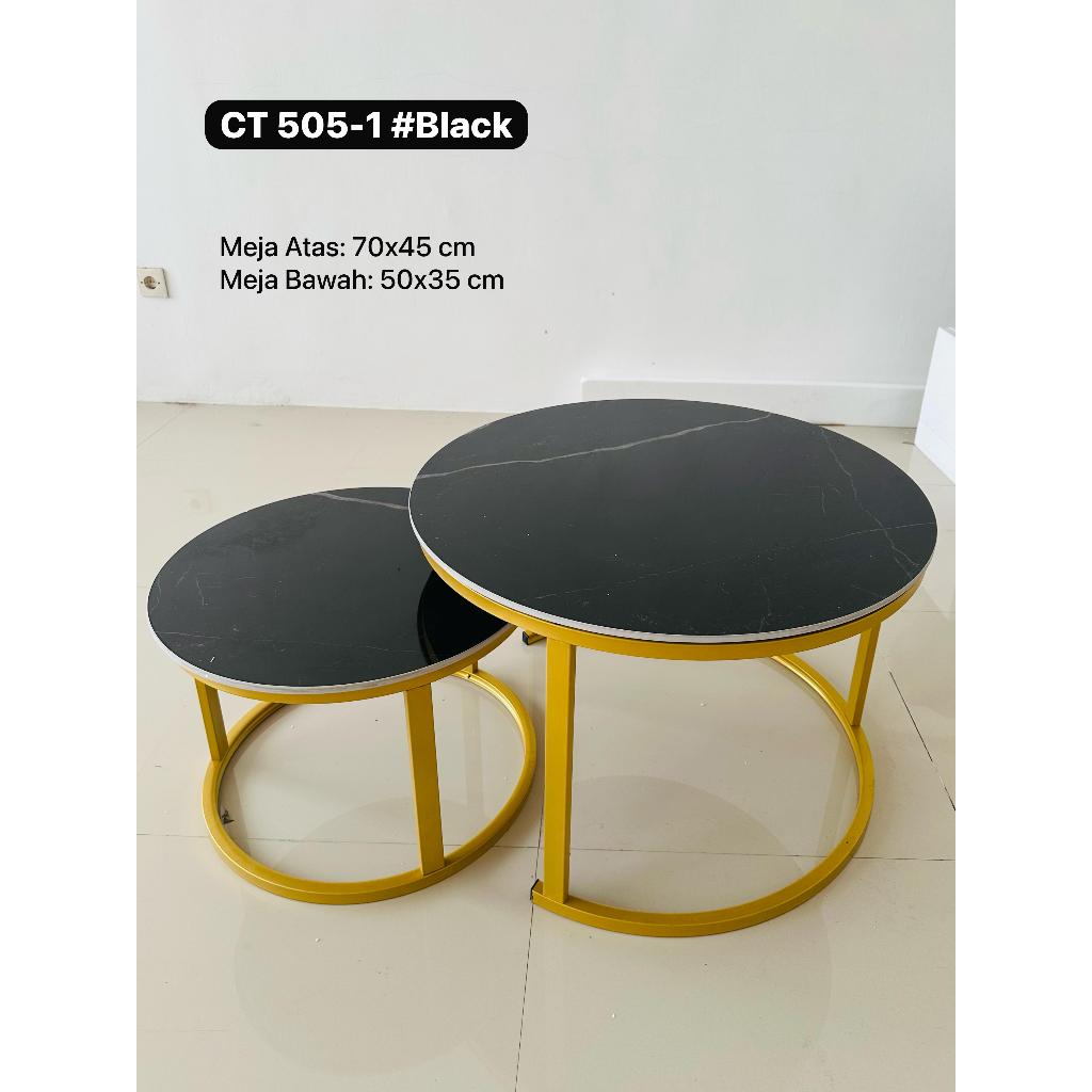 Meja Tamu Minimalis Coffee Table Meja Tamu Granit 505