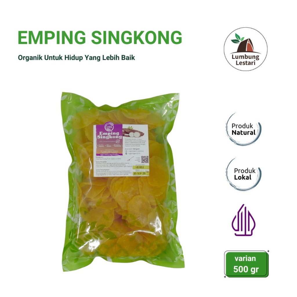 

Emping Singkong - Lingkar Organik 500gr