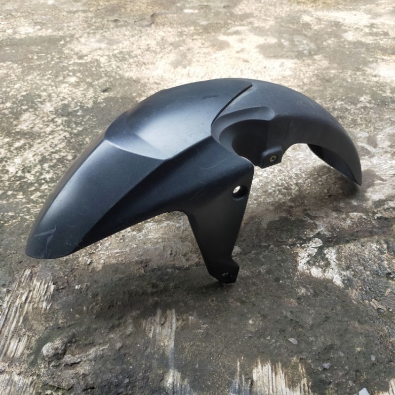 Slebor Spakbor Spakboar Depan Front Fender Honda Supra GTR 150 Warna Asli Hitam Doff Original Bekas 