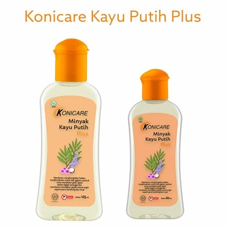 KONICARE MINYAK KAYU PUTIH PLUS 125/60ML - Cajuput Oil 125ml ASLI / BARA - Artisan Minyak Kayu Putih