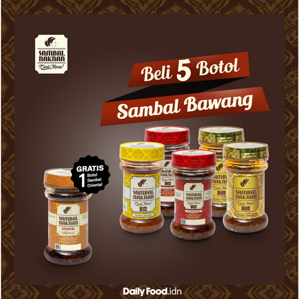 

Daily Food.id •➤ Beli 5 Botol Gratis 1 Botol (PAKET HEMAT) Kemasan 140 Gram • Bebas Pilih Level
