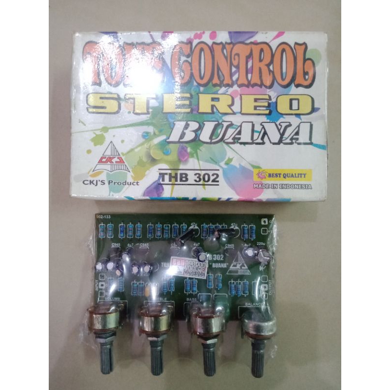 Kit Tone Control Stereo Buana CKJ THB302
