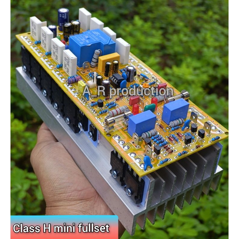 Driver Class H mini 4set final Toshiba 524 fullset by bandar power lengkap protektor speaker tinggal