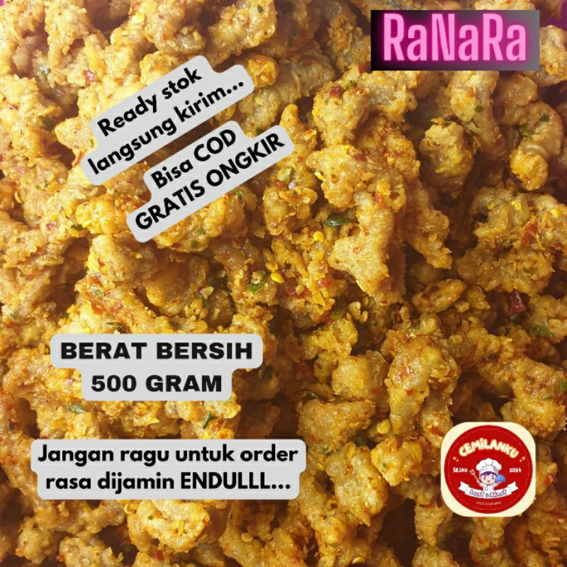 

Usus Krispi Daun Jeruk 500gram