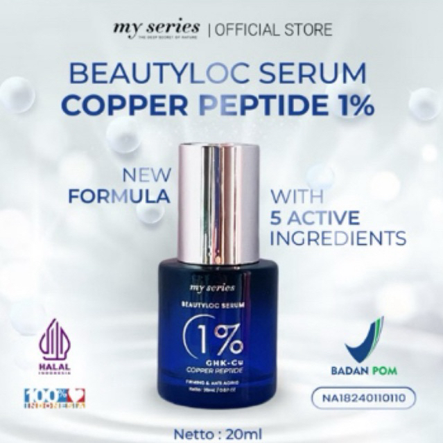 MY SERIES BEAUTYLOC SERUM 1% GHK-CU COPPER PEPTIDE