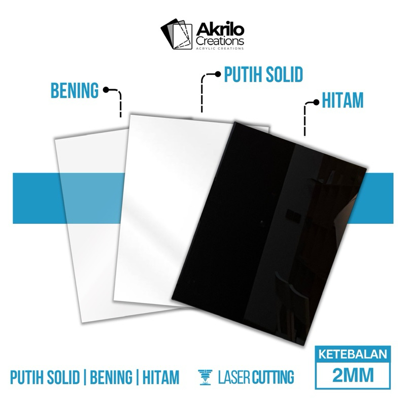 

Akrilik Lembaran 120x60CM 2mm 3mm 5mm Lembaran Acrylic Bening Putih Hitam 60x120 CM Bahan Mika