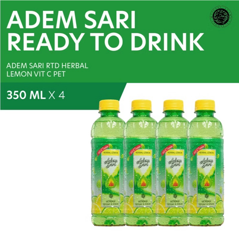

4 Botol Adem Sari Ching Ku Botol 350 ml