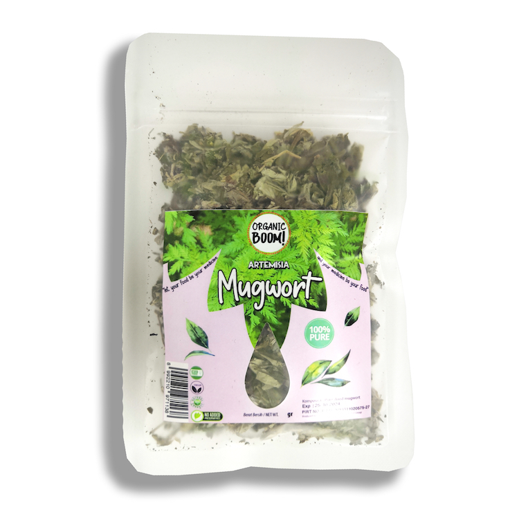 

Organic Boom! - Mugwort Leaf Dried 25g Daun Kering Artemisia Vulgaris