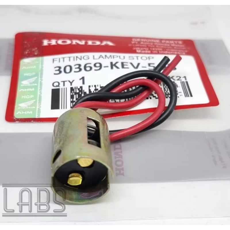 Fitting Lampu Belakang Stop Socket Honda Supra X Old Lama KEV