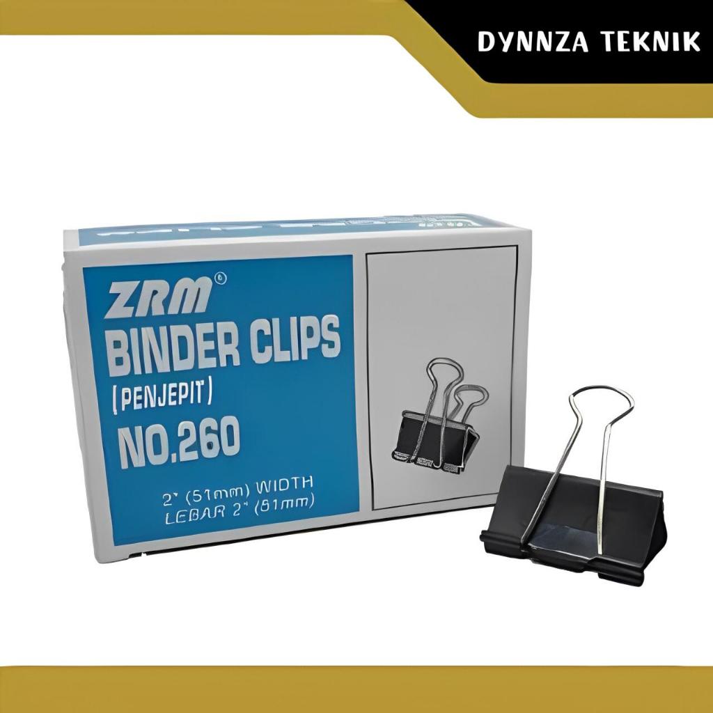 

Binder Clip Paper ZRM/Penjepit Kertas Hitam ZRM 260 2