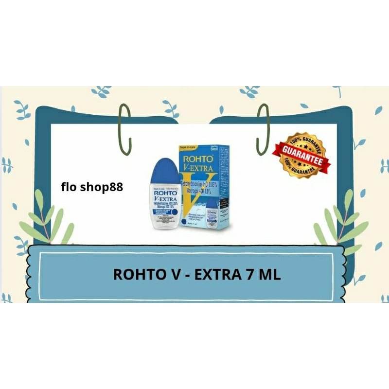 A - ROHTO V EXTRA / ROHTO V EXTRA TETES MATA