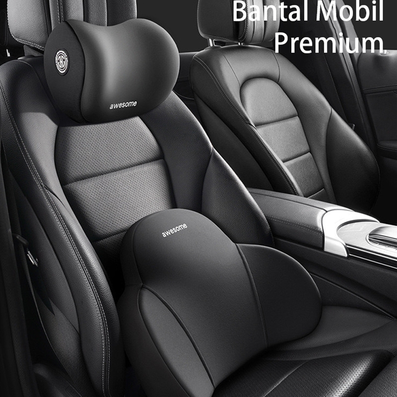 HOT DEALS Bantal Leher Mobil bantal mobil bantal mobil set premium mewah Bantal Sandaran Mobil