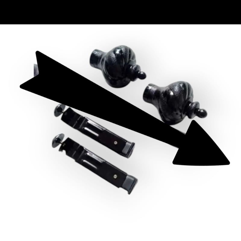 Terangbenderang_ Paker Alat Besi Gorden-Braket Gorden-Tutup Gorden