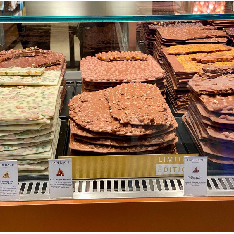 

Läderach Chocolate Switzerland 100gr Handcarry