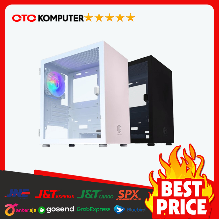 CUBE GAMING SIMPLICITY - mATX CASING GAMING