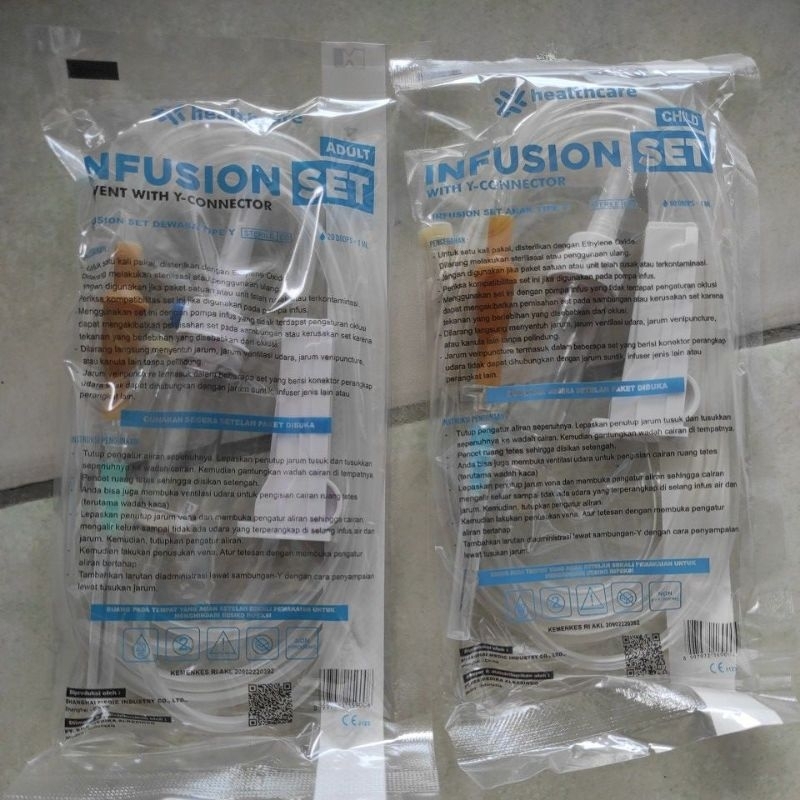 infus set type Y healtcare