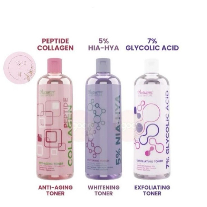 AUTUMN TONER GLYCOLIC ACID NIACINAMIDE
