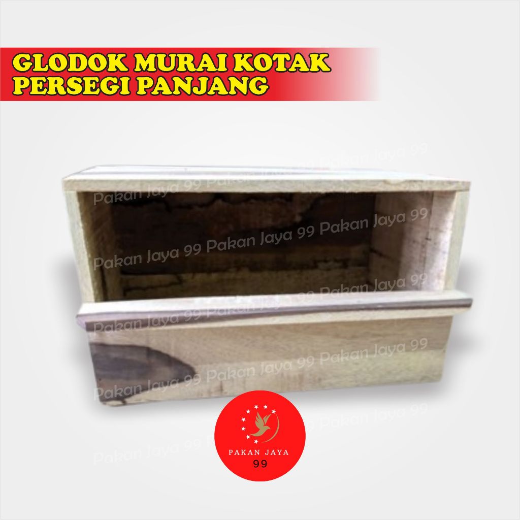 READY GLODOK MURAI KOTAK PERSEGI PANJANG GLODOG BURUNG MURAI PINTU BELAKANG