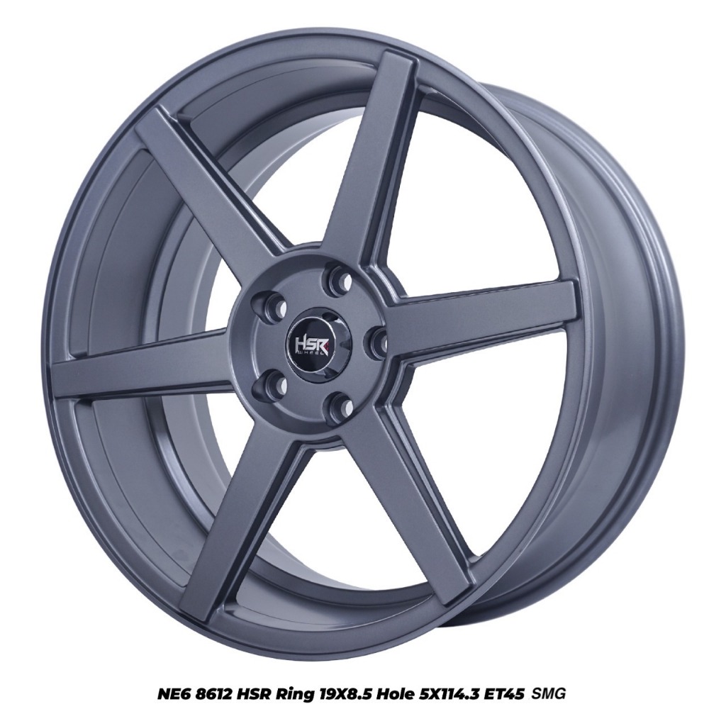 Velg Racing Mazda Cx5 HSR NE6 RING 19 LEBAR 8,5 PCD 5X114,3 ET4 SMG