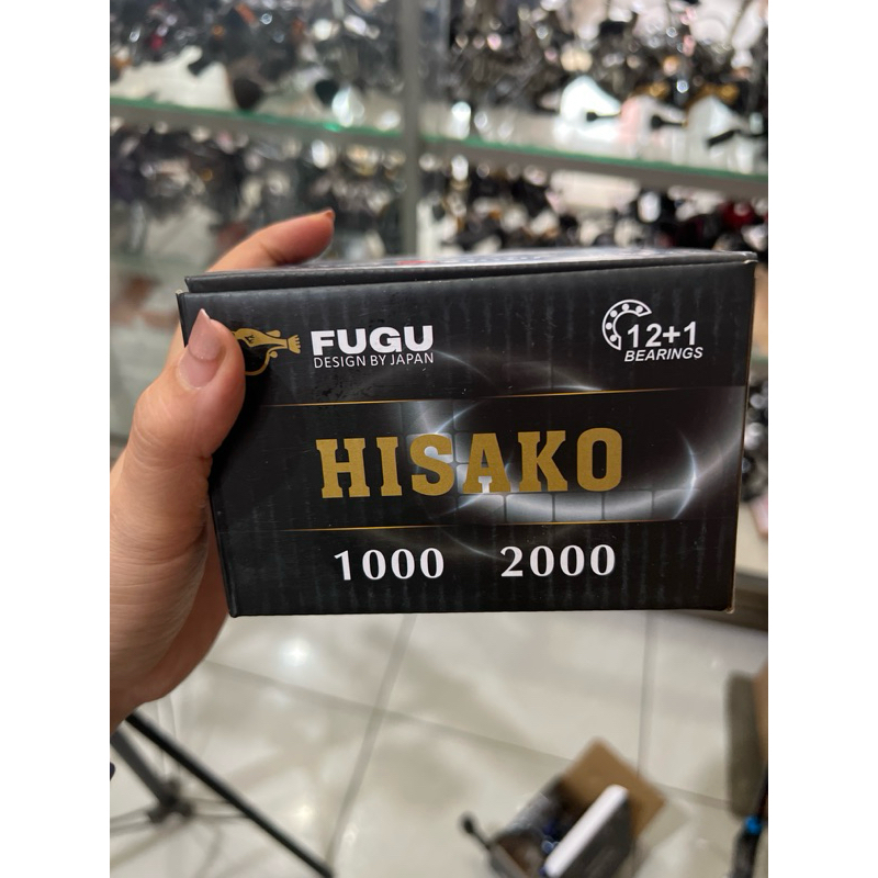 REEL FUGU HISAKO POWER HANDLE 12+1 BB RATIO 521