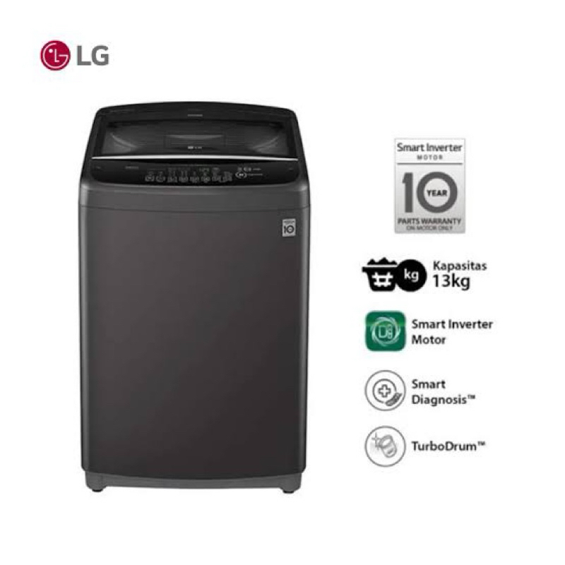 LG MESIN CUCI 1 TABUNG KAPASITAS 13 KG LG T2313VSPB