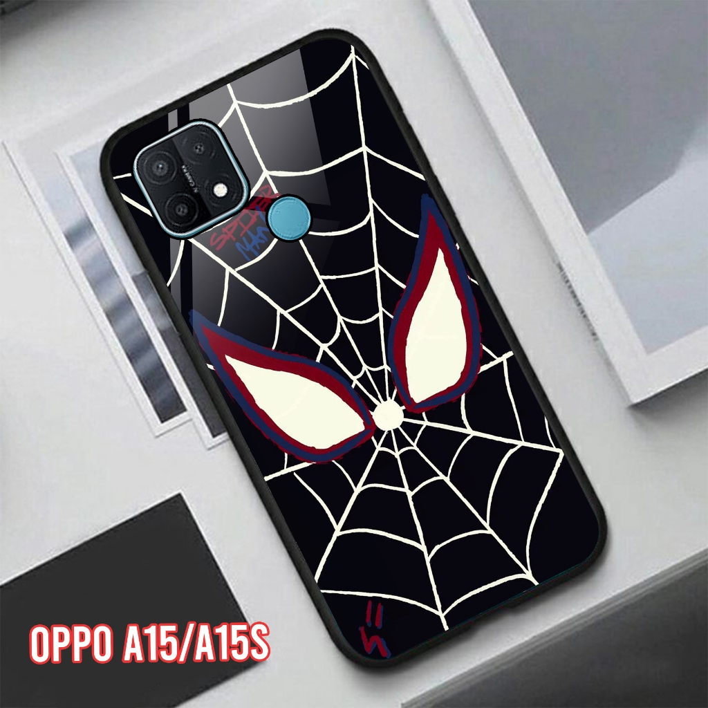 GALAXY - Case hp OPPO A15/ A15S - kesing hp Krtun SPIDERMAN mix lucu Fashion Case Murah Hardcase cas