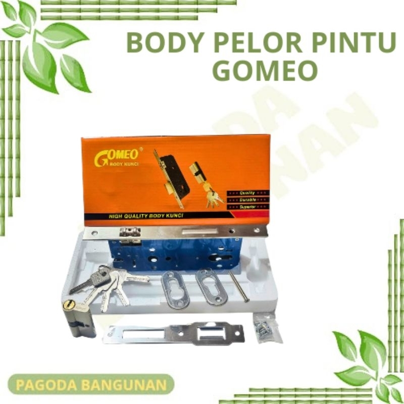 Body Pelor Pintu Kupu Tarung/Body kunci Merek Gomeo