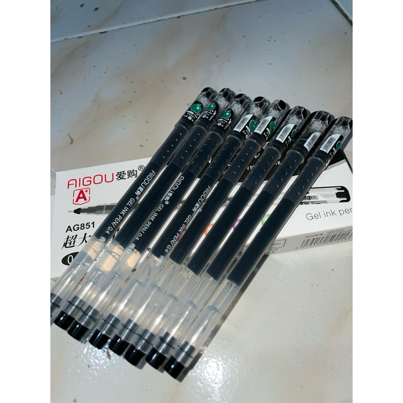 

pulpen new gel apel augio 1 pak isi 12