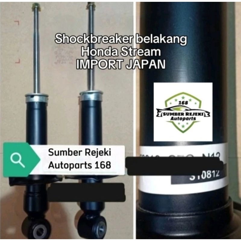 Shockbreaker belakang Honda Stream