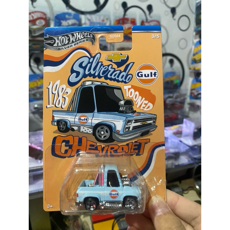 Hot Wheels Chevy Silverado Tooned Gulf
