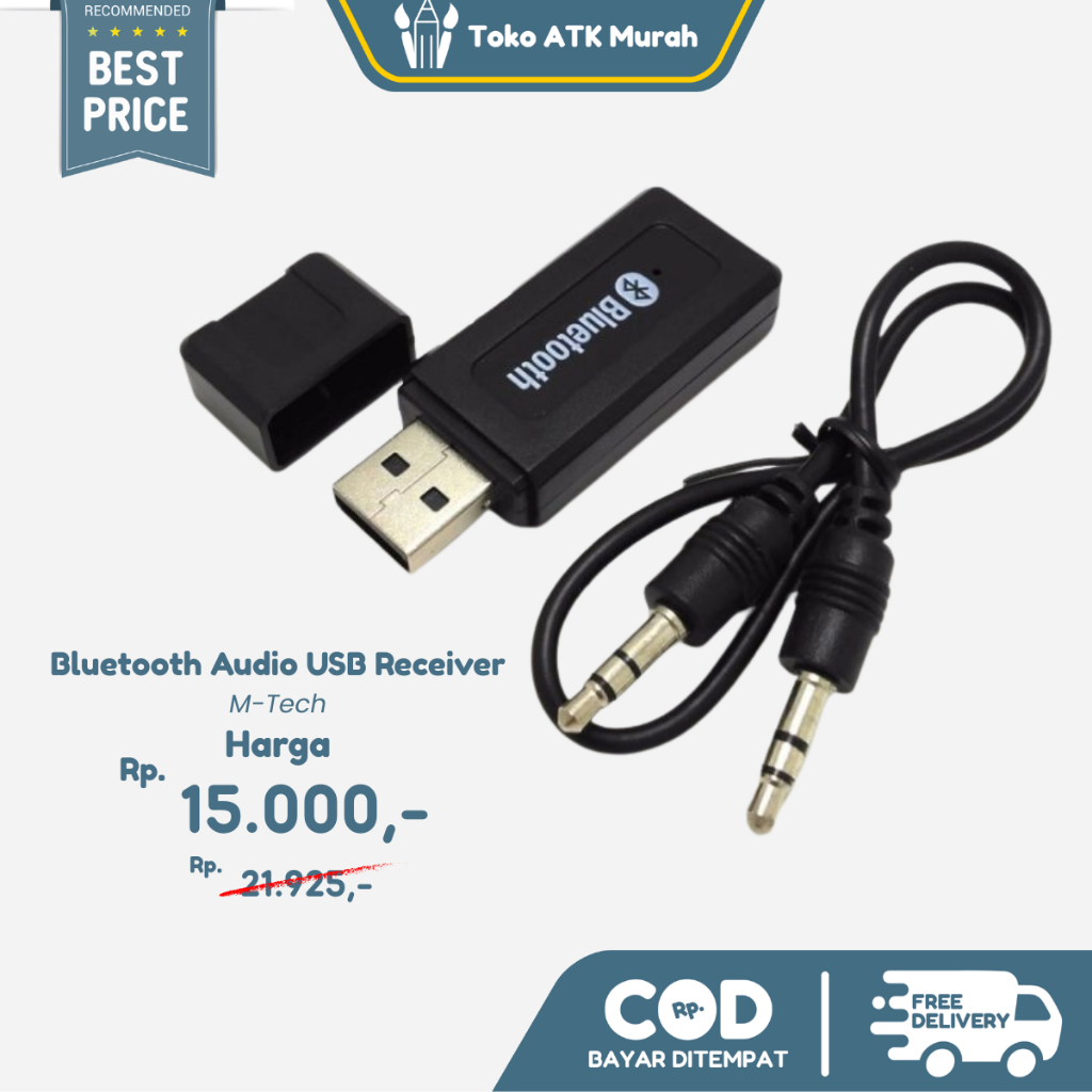 Bluetooth Audio USB Receiver Original M-Tech