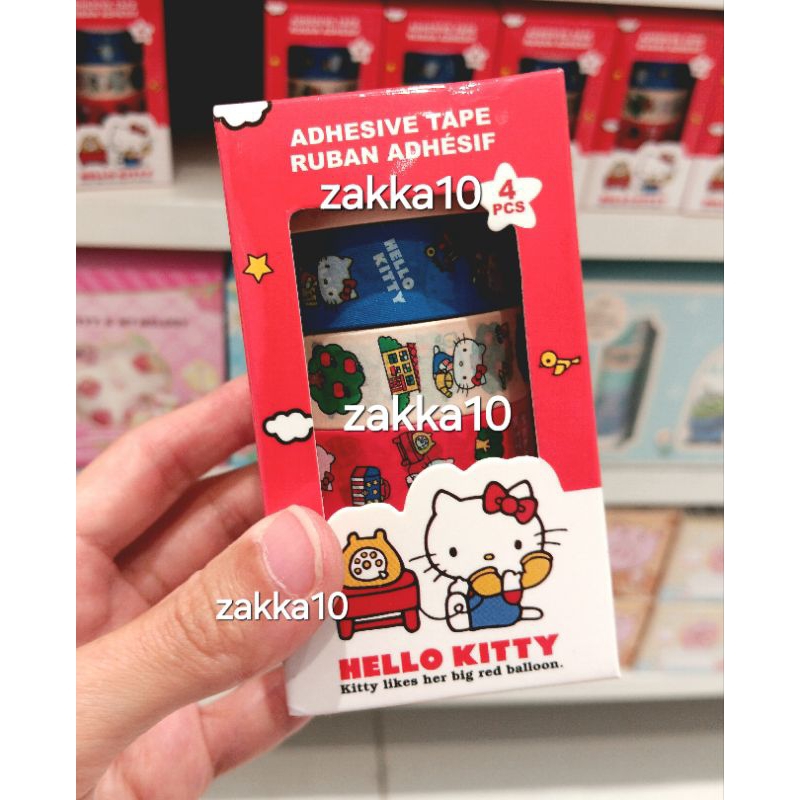 

Miniso Sanrio Selotip Hello Kitty Fun School Season Series Adhesive Tape | Selotip Bergambar Kartun