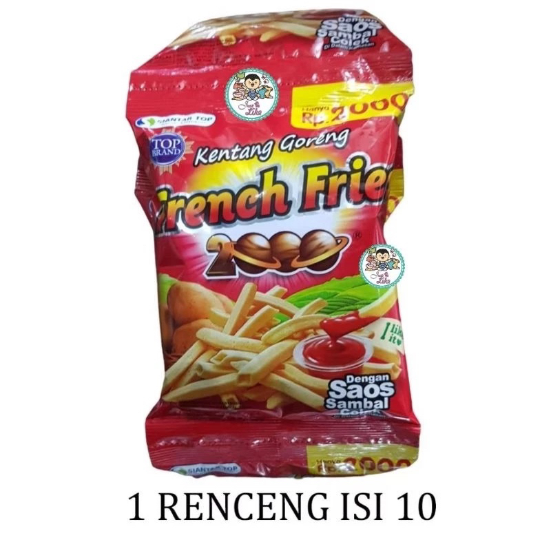 

Frenchfries 2000 renceng isi 10pcs