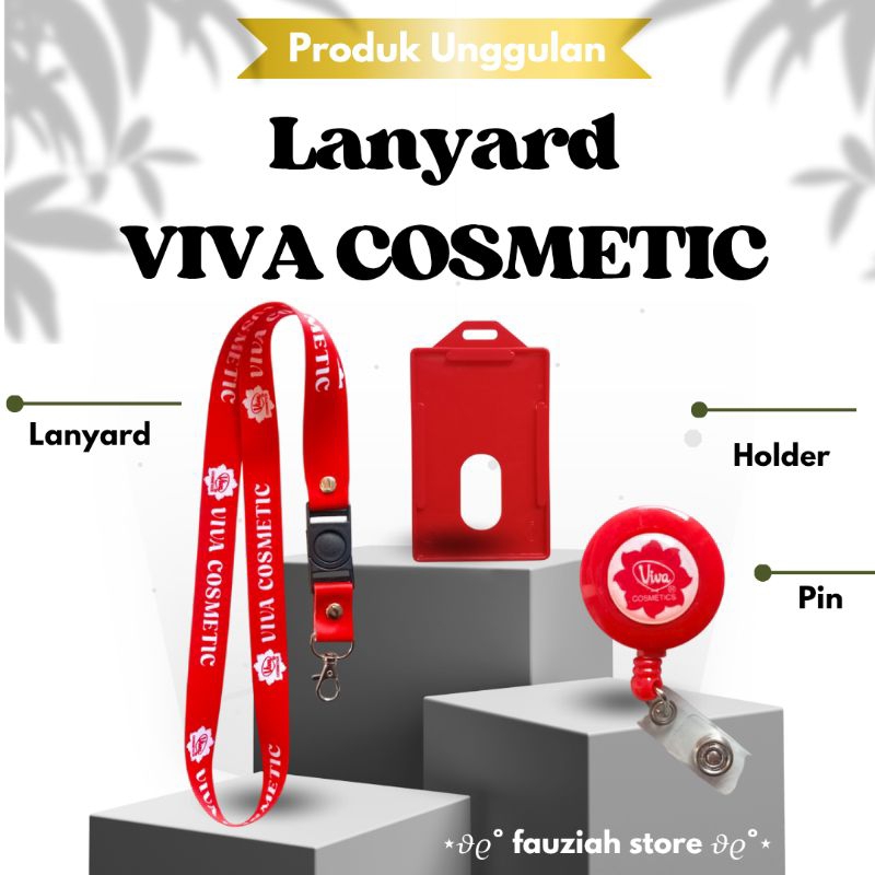 

READY! TALI ID CARD VIVA COSMETIC / LANYARD VIVA COSMETIC Termurah!!!