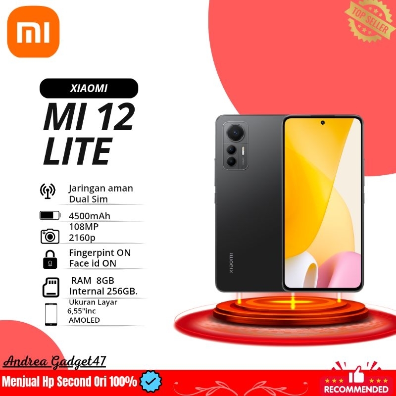 Second Hp xiaomi mi 12lite
