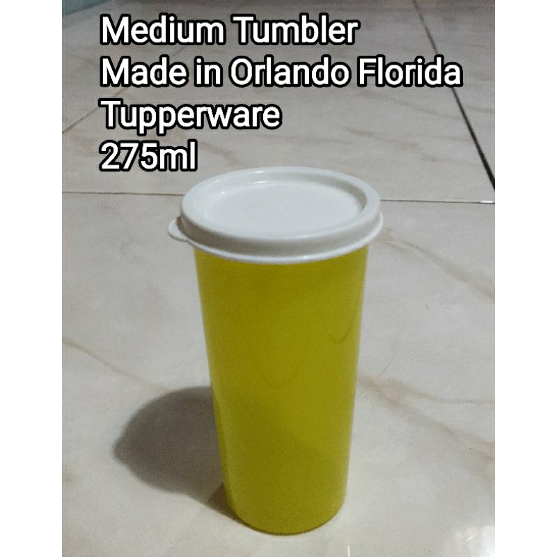 Medium Tumbler 275 ml Tupperware baru