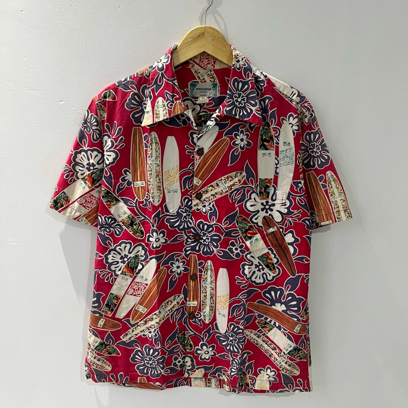 kemeja pantai hawaii kamehameha vintage hawaiian shirt