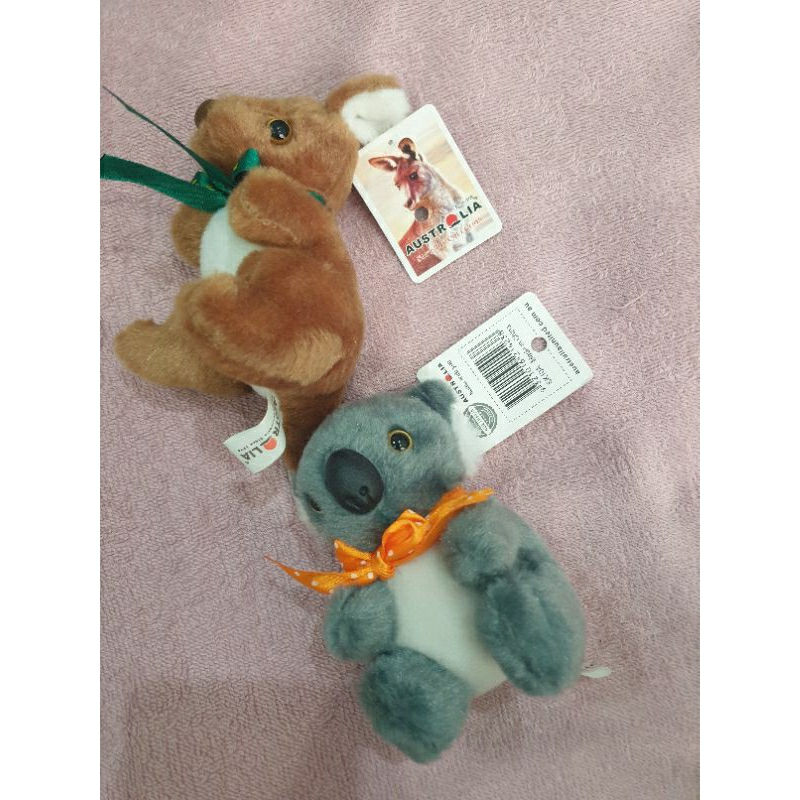 souvenir australia boneka kangguru dan koala asli