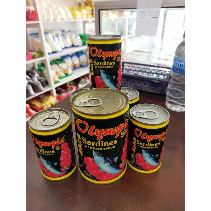 

Olympic Sardines ikan Sarden Tomato Sauce