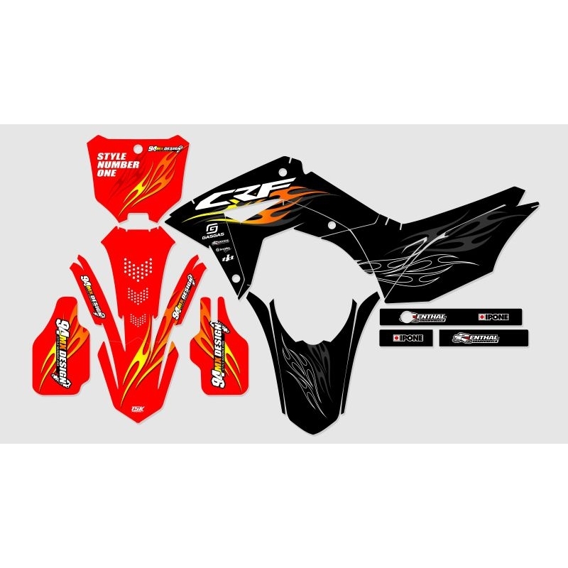 Decals Crf Supermoto