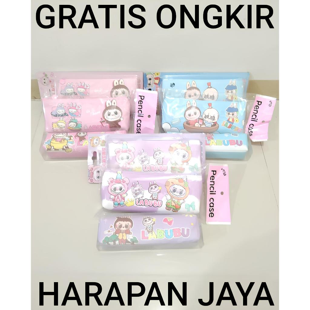 

Kotak Pensil Resleting Labubu Mika Mix / Kantong / Mika Kotak