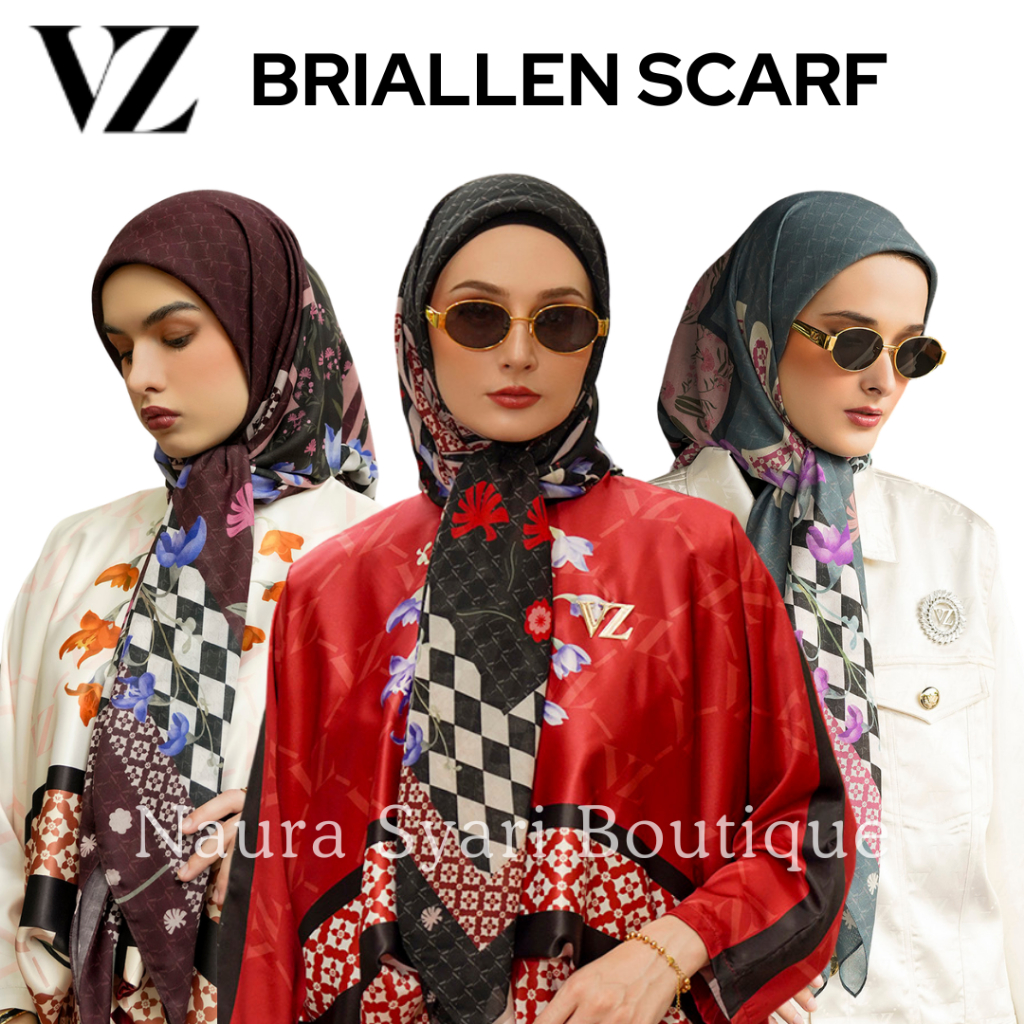 Vivi Zubedi New Briallen Scarf / VZ Scarf Briallen ORIGINAL by Vivi Zubedi / VZ BRIALLEN VOAL SCARF