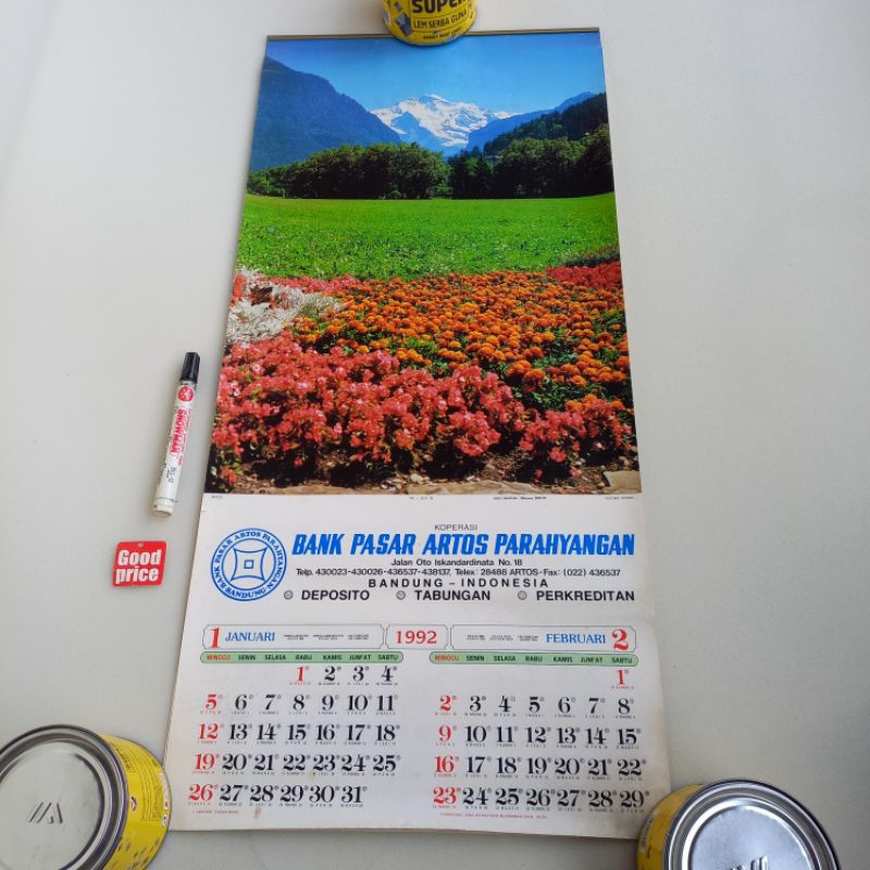 

Kalender 1992 gambar pemandangan alam