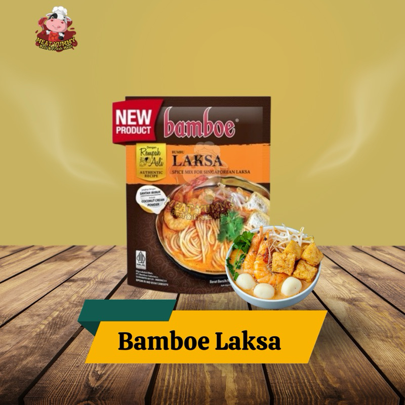 

Bamboe Laksa Singapore Bumbu Instan