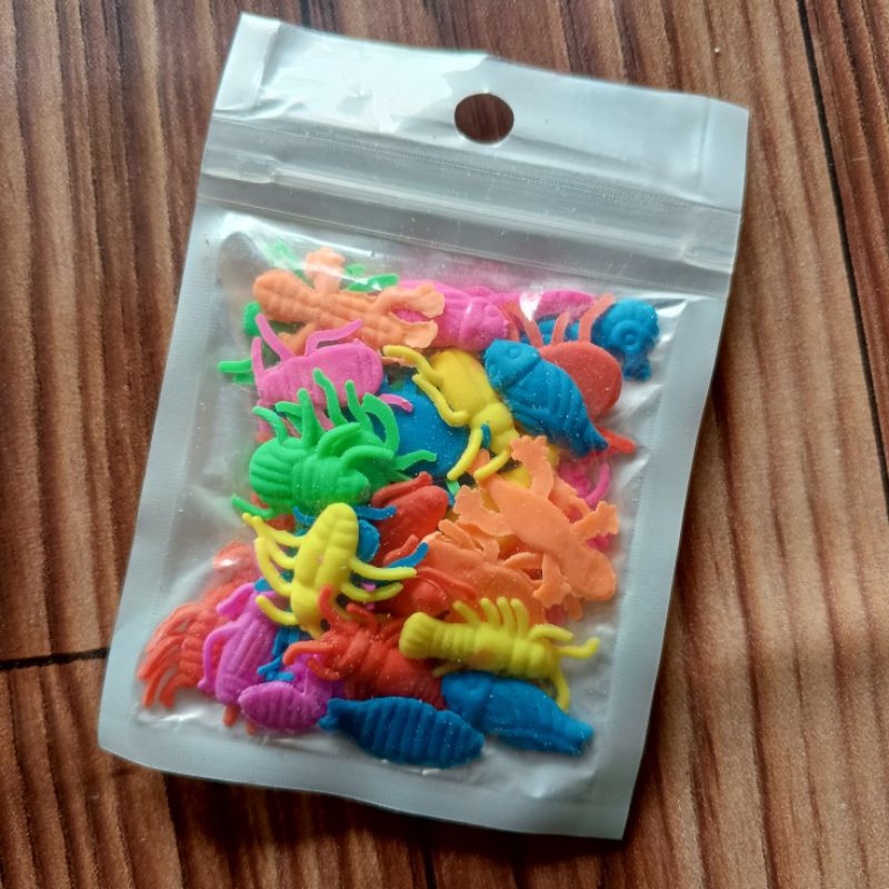 WATERBEADS GROWING ANIMALS - MAINAN EDUKASI ANAK RENDEMAN HEWAN BINATANG